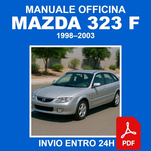 Manuale officina mazda - mazda, 323