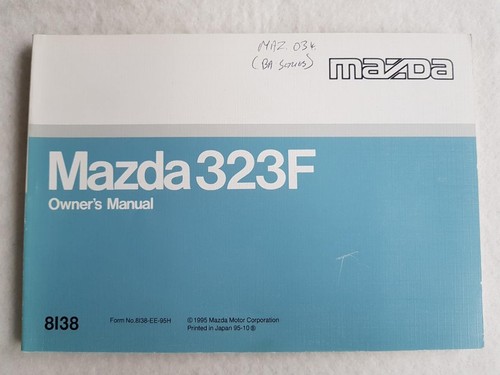 Mazda 323f manuale - mazda,