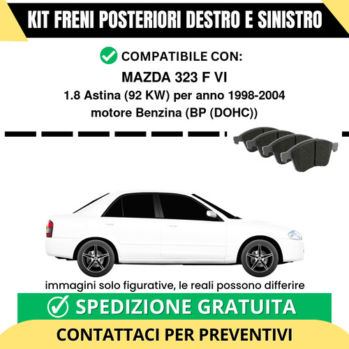 Pastiglie freno posteriori - freno,